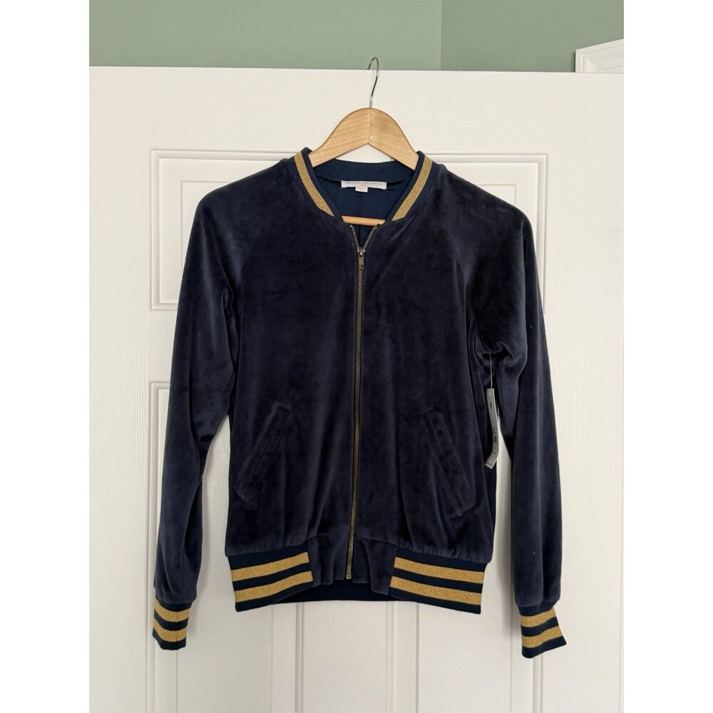 Spiritual Gangster Beautiful Dreamer Velour Sweatshirt Zip Size XS NWT